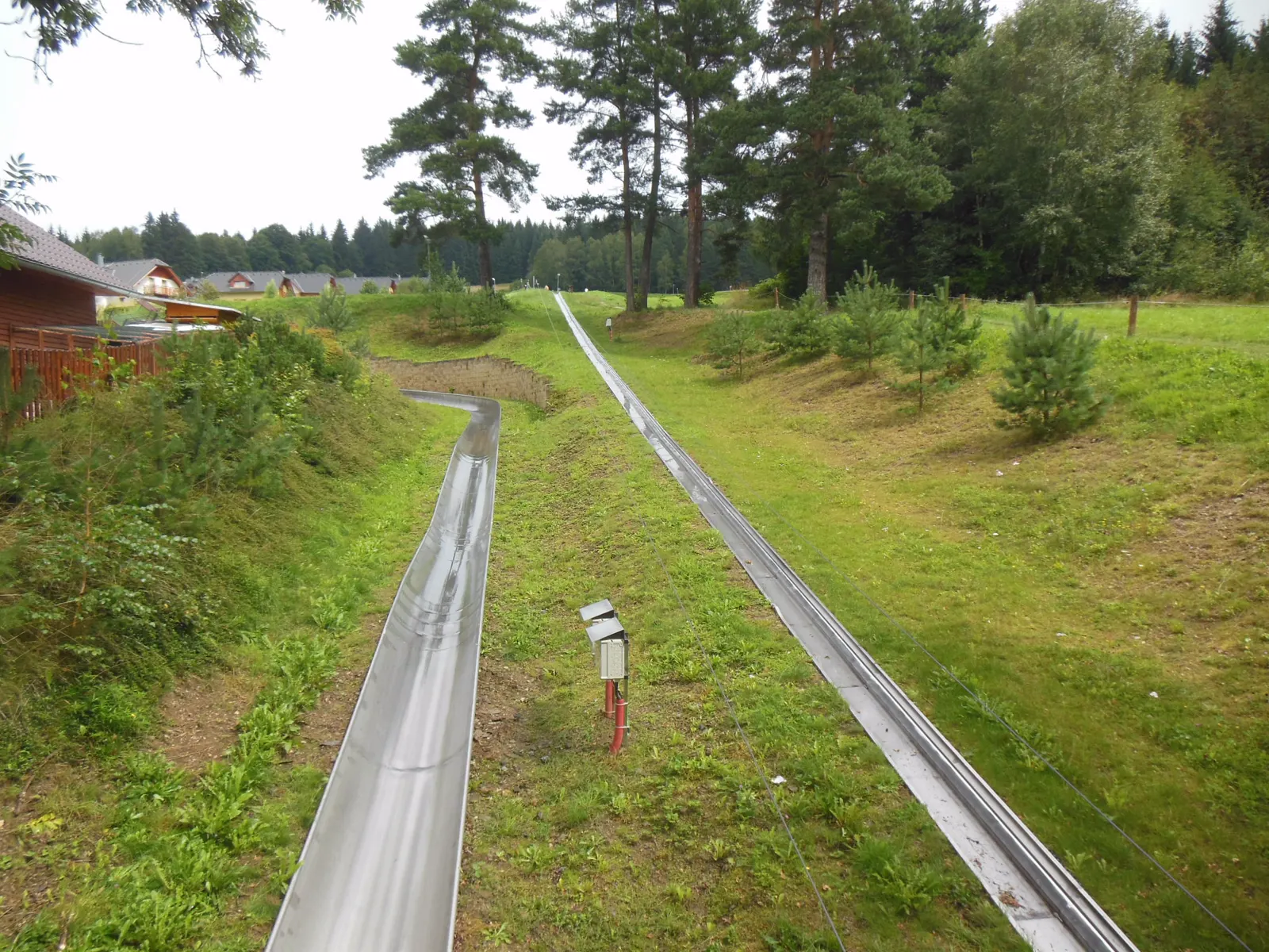 Bobsleigh track in Lipno