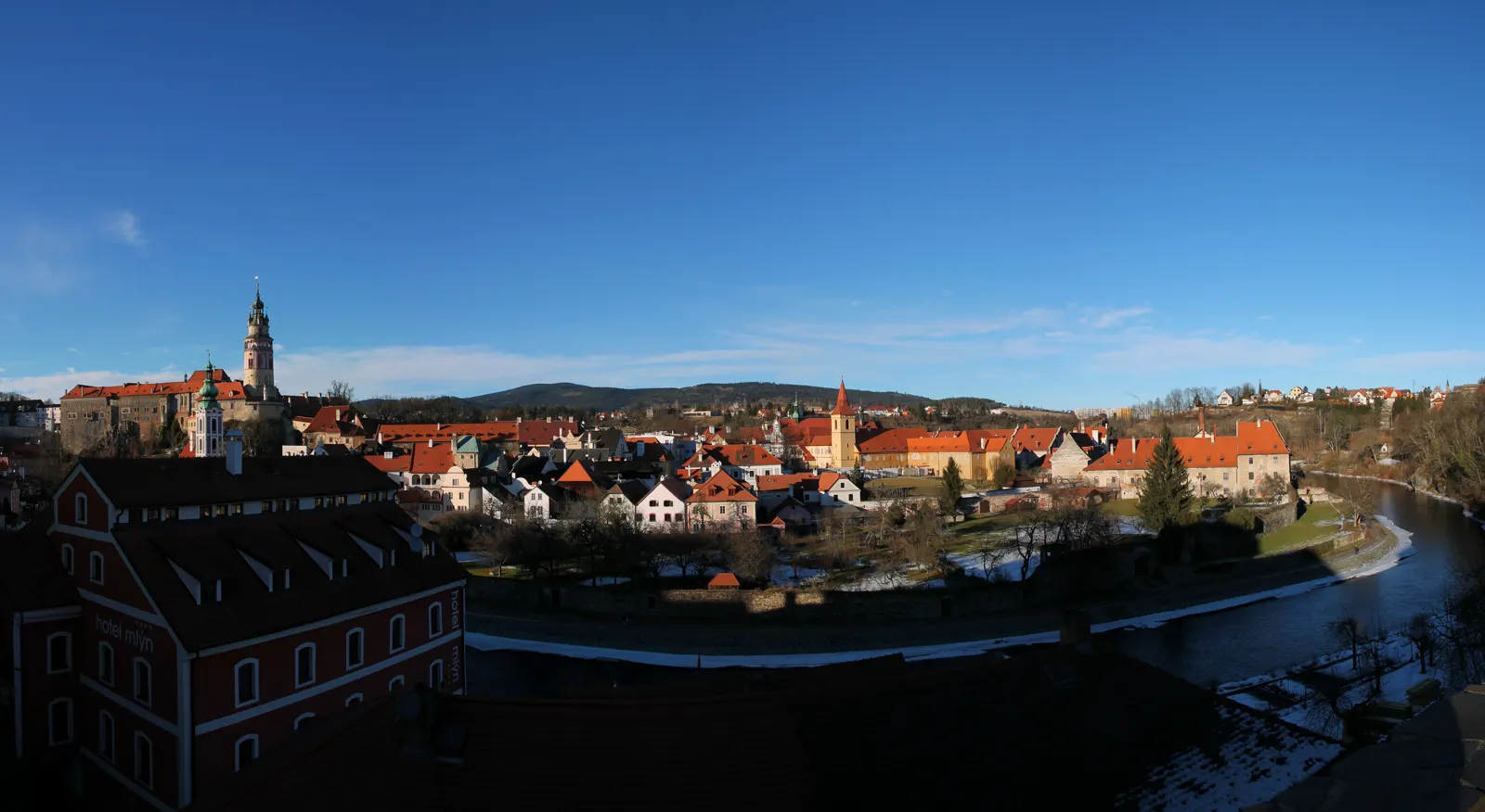 Panorama of Český Krumlov