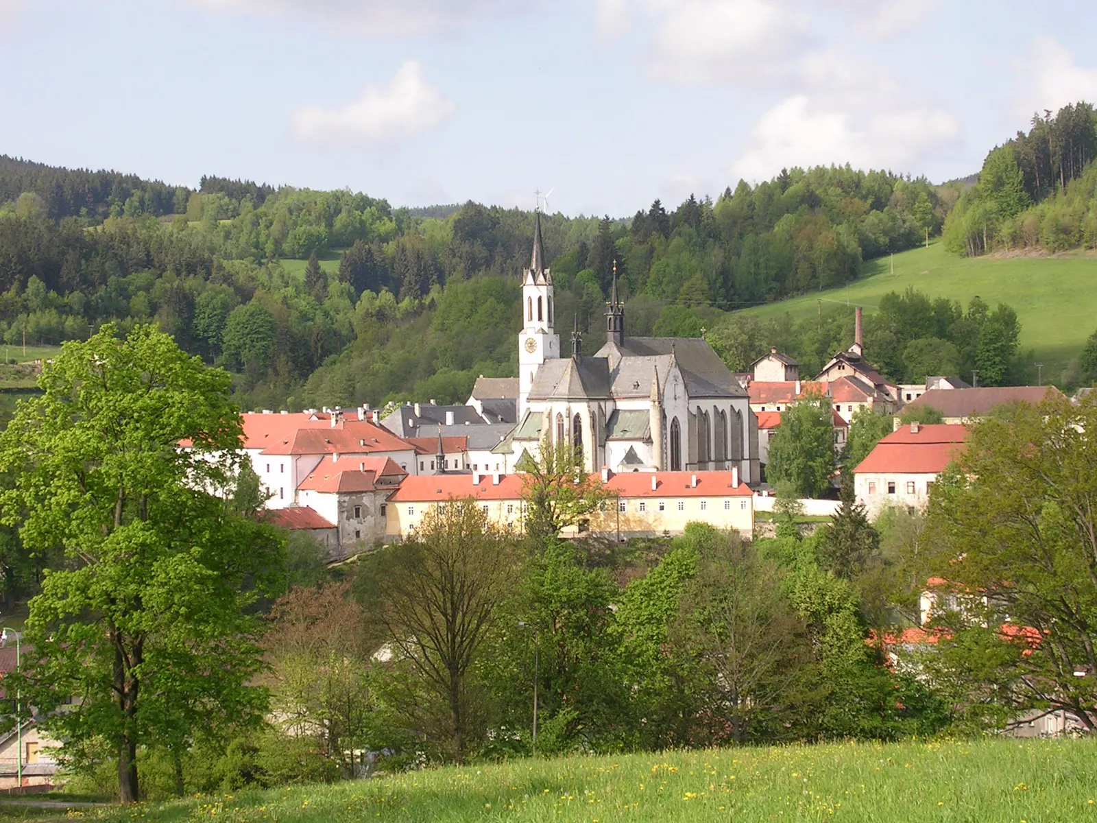 Cistercian monastery in Vyšší Brod